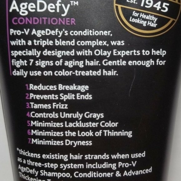 6 Pantene Expert Collection Age Defy Conditioner - Picture 9 of 13